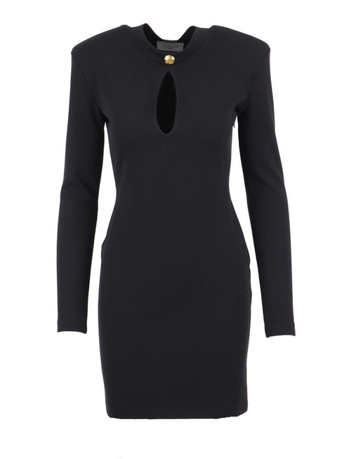 Gaelle Abito corto Abito Donna con scollatura a goccia Nero A23-GAELLEGBDP18920-NERO-40 - Francavilla Moda